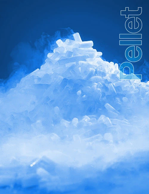 Hielo seco en presentación pallet